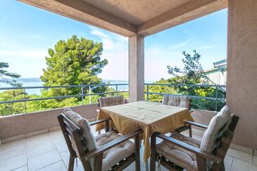 Appartements avec terrasse Brela, Dalmatie Centrale