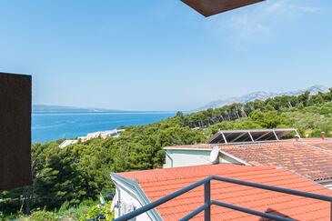Двухкомнатные апартаменты Брела - Brela (Макарска - Makarska) (A-16596-c(