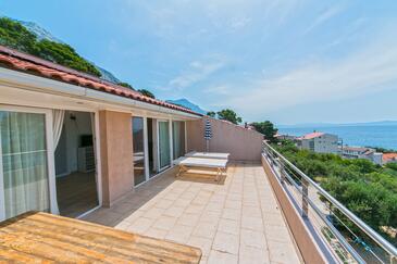 Appartements avec terrasse Brela, Dalmatie Centrale
