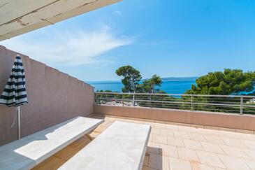 Однокомнатные апартаменты Брела - Brela (Макарска - Makarska) (A-16596-d(