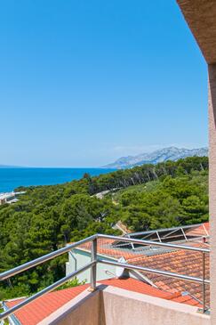 Appartements avec terrasse Brela, Dalmatie Centrale