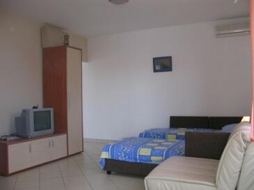 Спальня Barbat, Спальня в розміщенні типу studio-apartment, доступний кондиціонер, Домашні тварини допускаються і WiFi.