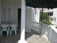 Terraza Barbat, Terraza en alojamiento de tipo studio-apartment, se admiten mascotas y WiFi.