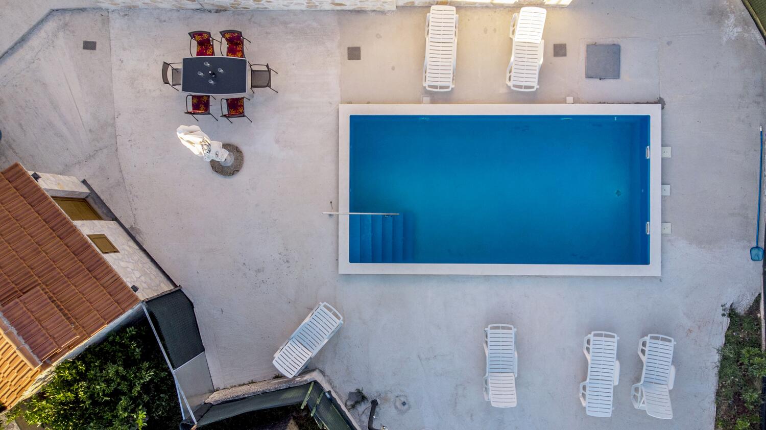 Haus mit Pool für Familien Vinisce, Trogir - 17012