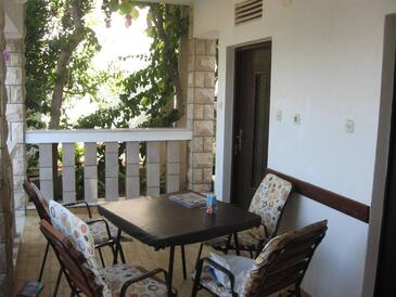 Apartmanok a tenger mellett Slatine, Ciovo - 17456