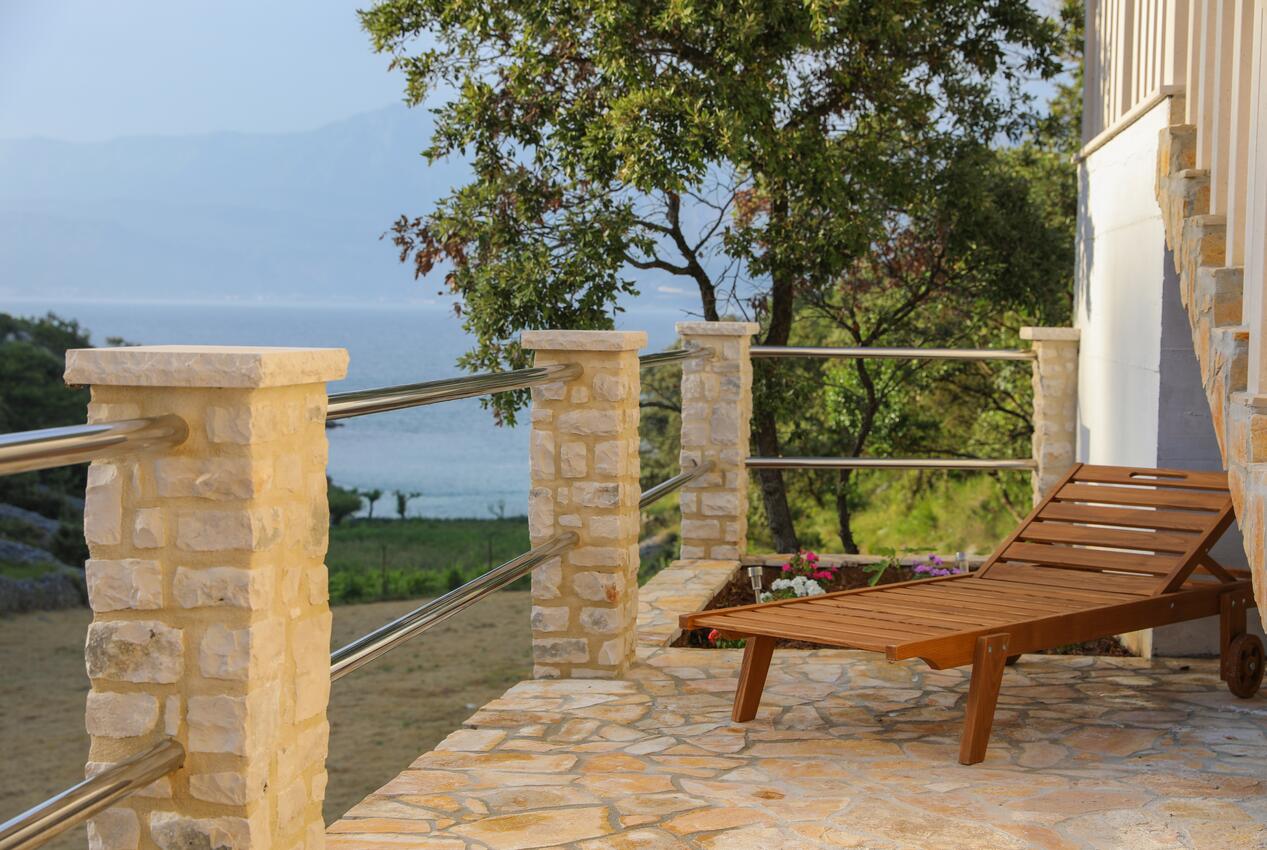 Giardino - Casa dei pescatori accanto al mare Baia Prapratna - Prapatna, Brazza - Brač