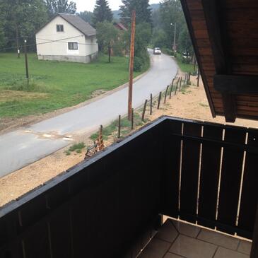 Rooms with balcony Jezerce, Lika and Gorski kotar