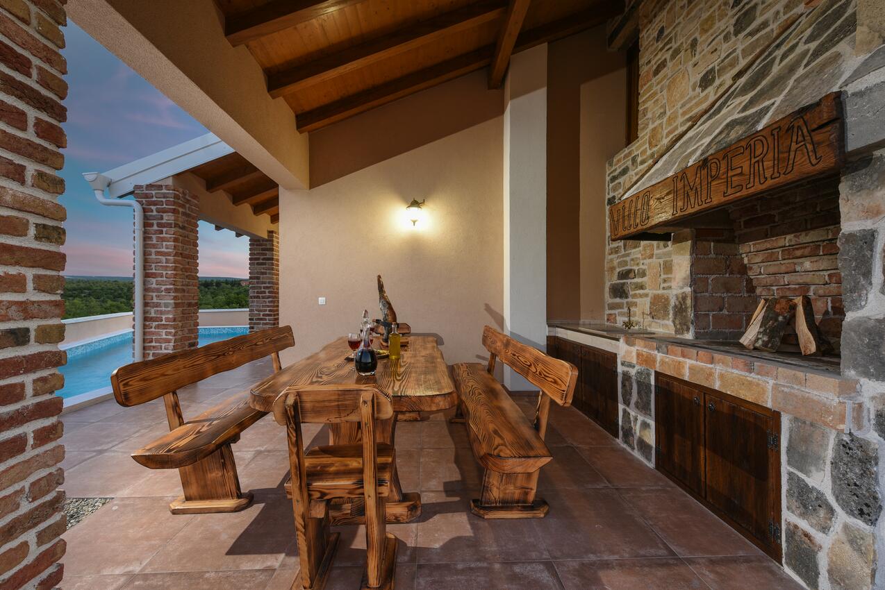 K-17774 - Alloggi privati - Casa con piscina per famiglia Pridraga - Cuskijas, Novigrad