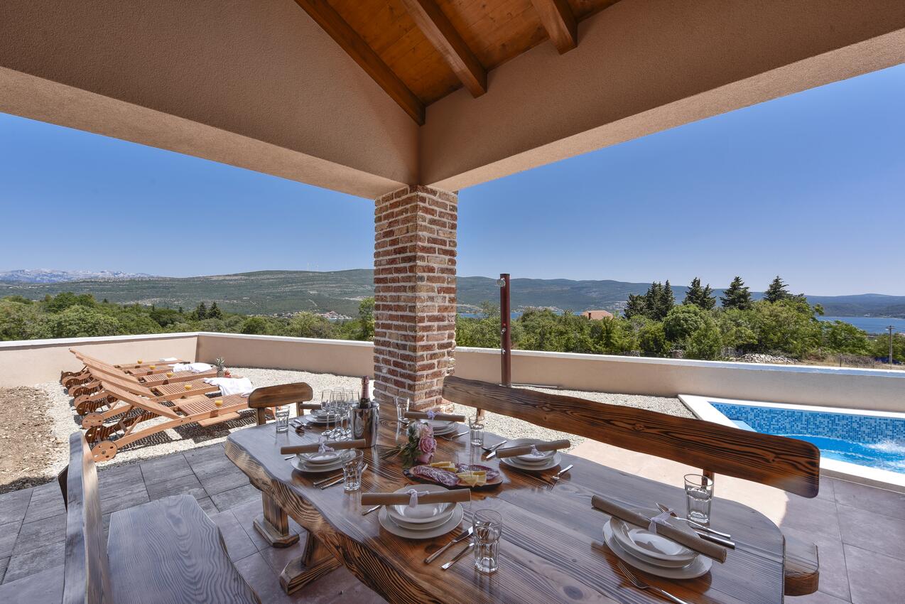 K-17774 - Alloggi privati - Casa con piscina per famiglia Pridraga - Cuskijas, Novigrad