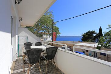 Tweekamerappartement Zivogosce - Porat, Makarska (A-18218-b(