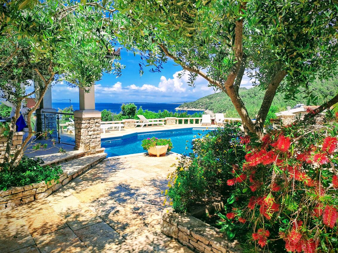 Family-friendly apartments with swimming pool Cove Poplat, Korčula - 18258