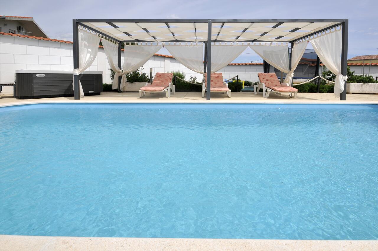 Courtyard - Luxury villa with a swimming pool Plano, Trogir