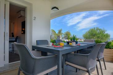 Apartmani s bazenom pogodni za obitelji s djecom Vir - Kozjak, Vir - 18542