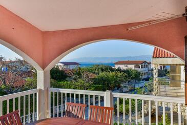 Apartments with terrace Vir, North Dalmatia