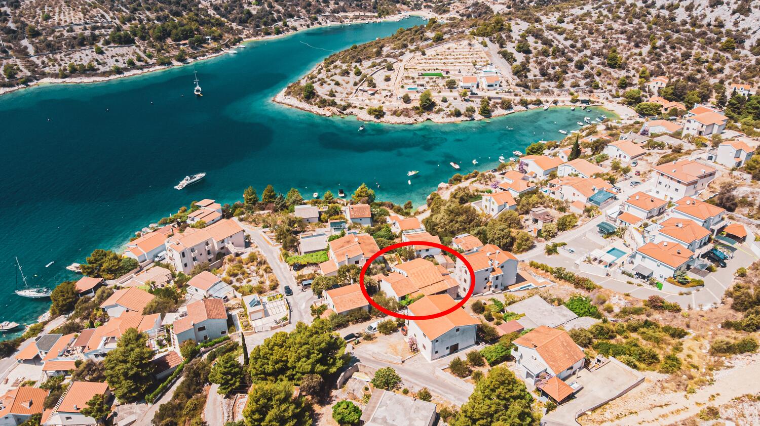 Apartmanok a tenger mellett Sevid, Trogir - 18745