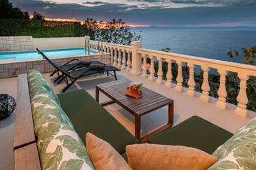 Ház a tenger mellett medencével Prigradica, Korcula - 18788