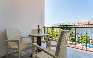 Eenkamerappartement Baska, Krk (A-18808-b(