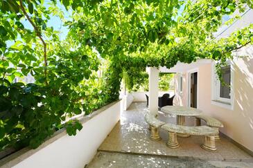 Apartmanok a tenger mellett Tkon, Pasman - 19024