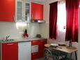 Orebić, Столовая в размещении типа studio-apartment, доступный кондиционер, Домашние животные допускаются и WiFi.