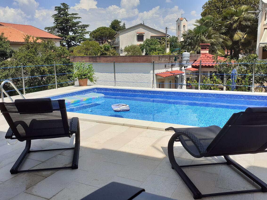 Appartamenti con piscina per famiglie Malinska, Veglia - Krk - 19304