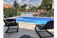 Rodinné apartmány s bazénem Malinska, Krk - 19304