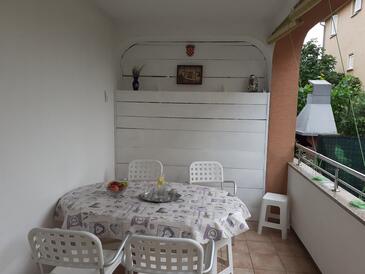 Two bedroom apartment Malinska, Krk (A-19309-a(