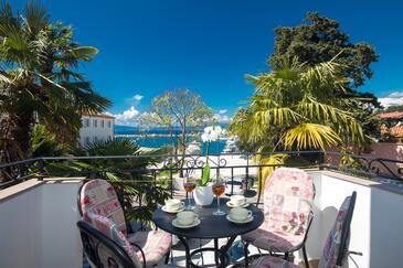 Dvosobni apartma Malinska, Krk (A-19359-a(