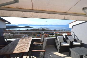 Dvosobni apartman Njivice, Krk (A-19379-a(