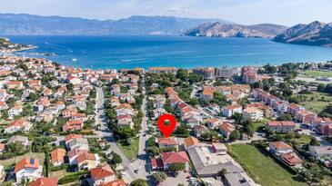 Ferienwohnungen Mit Pool Für Familien Baska, Krk - 19432 - Baška