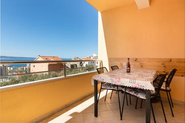 Jednopokojový apartmán Dugi Rat, Omiš (A-19516-a(