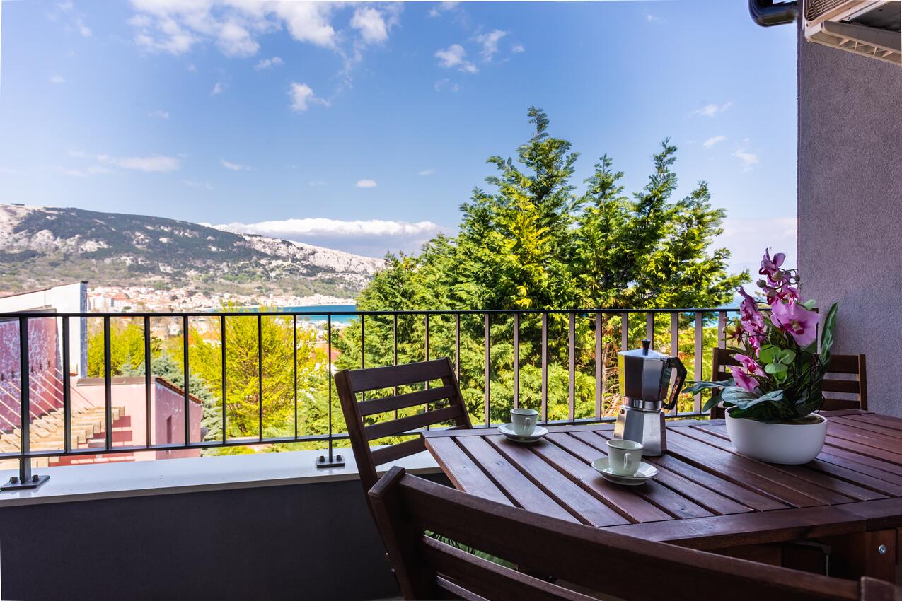 Apartmanok parkolóhellyel Baska, Krk - 19523