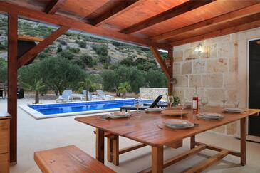 Трёхкомнатный дом Постира - Postira, Брач - Brač (K-19563(