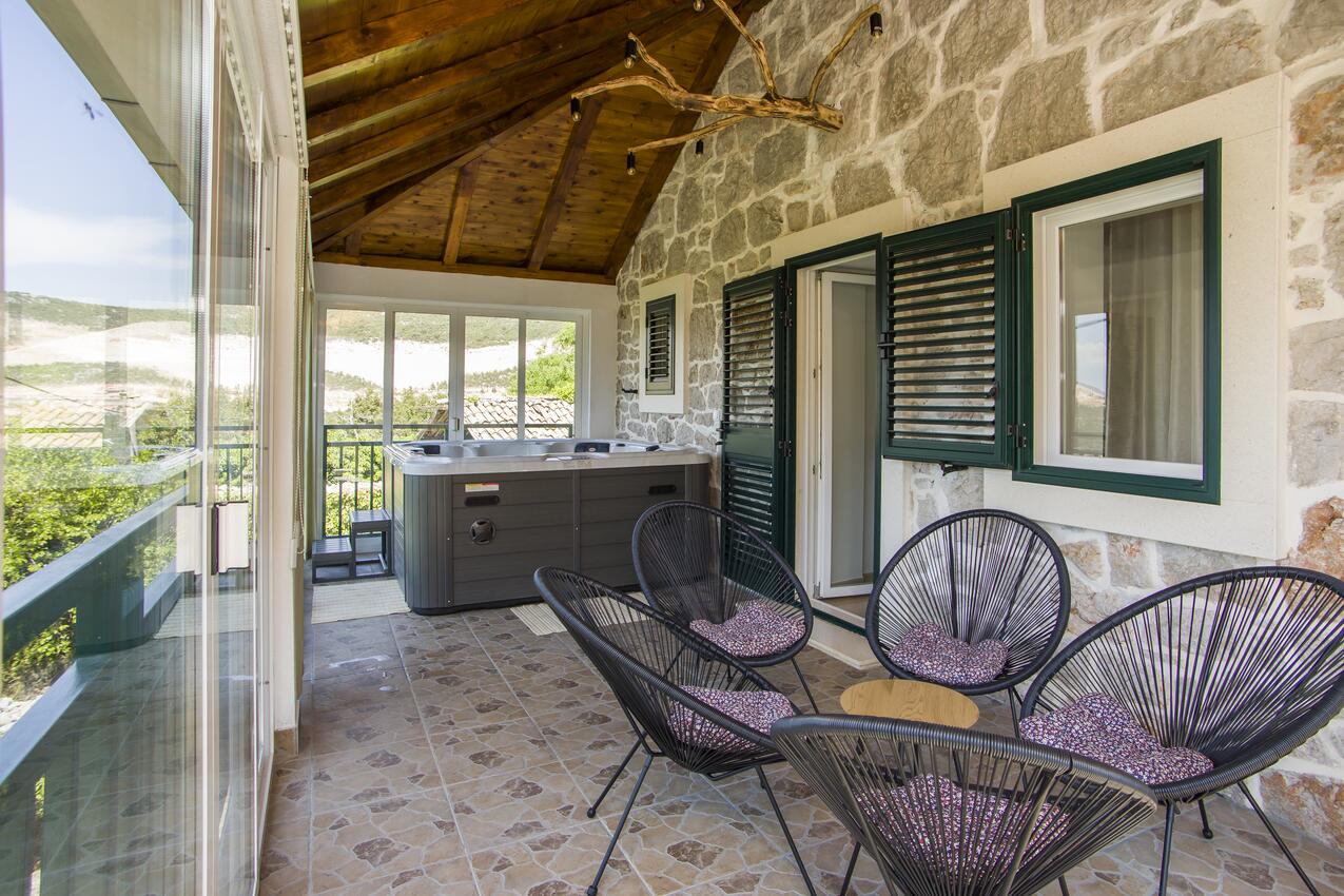 Ferienhaus mit Parkplatz Brijesta, Peljesac - 19659