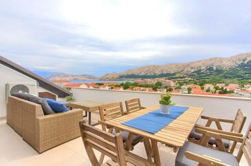Trosoben apartma Baška Trosoben apartma Baška, Krk (A-19708-c(