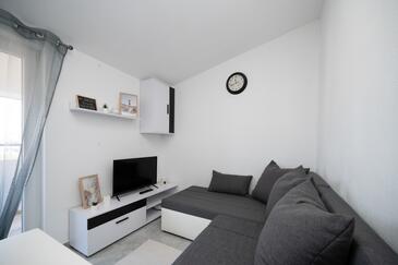 Zadar, Obývací pokoj v ubytování typu apartment, WiFi.