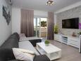 Makarska, Camera de zi în unitate de cazare tip apartment, aer condiționat disponibil şi WiFi.
