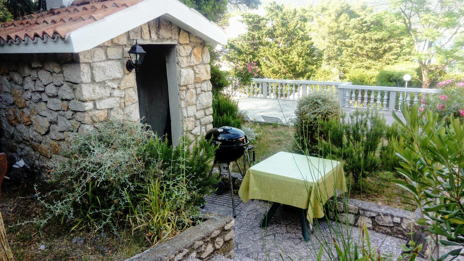 Giardino - Appartamenti accanto al mare per famiglie Valle San Pietro - Bassa - Supetarska Draga - Donja, Arbe - Rab