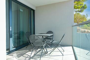 Toværelses lejlighed Brela, Makarska (A-20229-a(