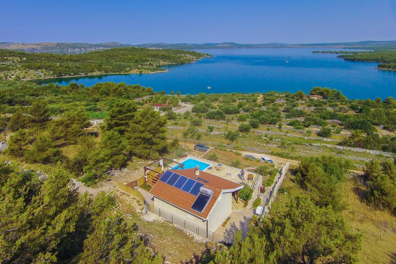 Casa con piscina per famiglia Bilice, Krka - 20249