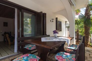 Trosoben apartma Malinska, Krk (A-20353-a(