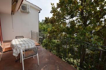 Apartmanok parkolóhellyel Malinska, Krk - 20375