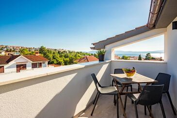 Kétszobás apartman Njivice, Krk (A-20438-b(