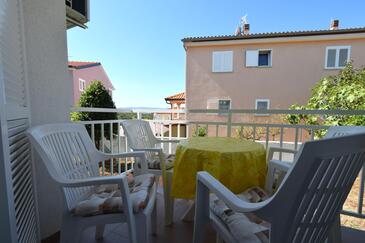 Two bedroom apartment Njivice, Krk (A-20486-b(