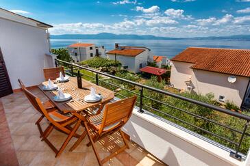 Dvoupokojový apartmán Njivice, Krk (A-20505-a)