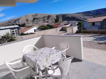 Apartmanok parkolóhellyel Metajna, Pag - 20521