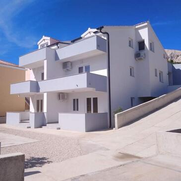 Apartmanok parkolóhellyel Metajna (Pag) - 20521 Adriatic.hr
