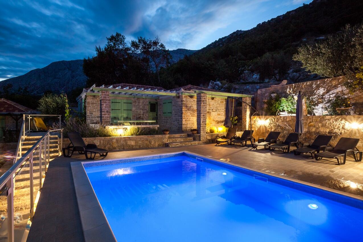 Haus mit Pool für Familien Orebic, Peljesac - 20612