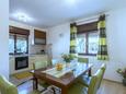 Kaštel Štafilić, Sala da pranzo nell'alloggi del tipo apartment, animali domestici ammessi e WiFi.