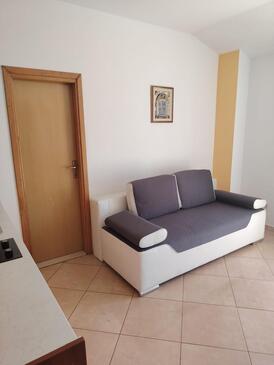 Makarska, Гостиная в размещении типа apartment, доступный кондиционер и WiFi.