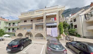 Makarska, Makarska, Alloggio 20727 - Appartamenti affitto con la spiaggia ghiaiosa.